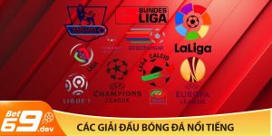 Các giải đấu bóng đá nổi tiếng