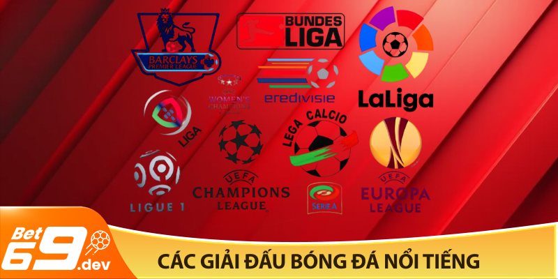 Các giải đấu bóng đá nổi tiếng