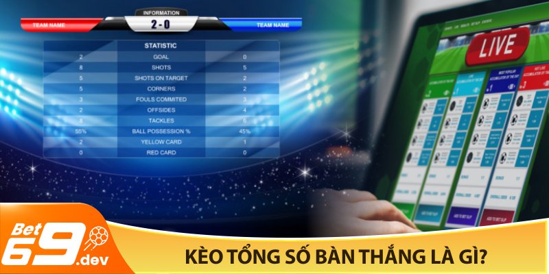Kèo tổng số bàn thắng là gì