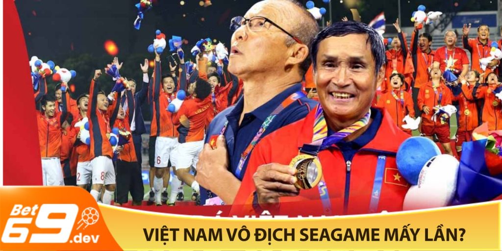 việt nam vô địch seagame mấy lần?